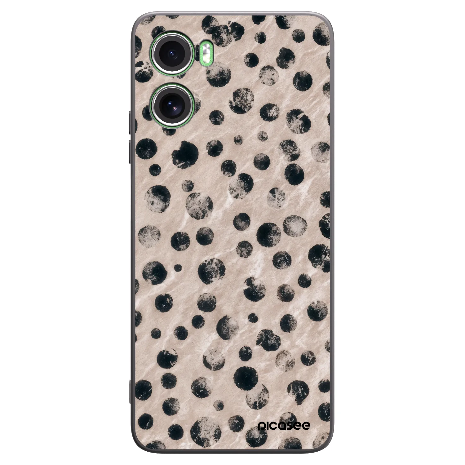 Picasee silikonový černý obal pro Motorola Moto G06 - Inked