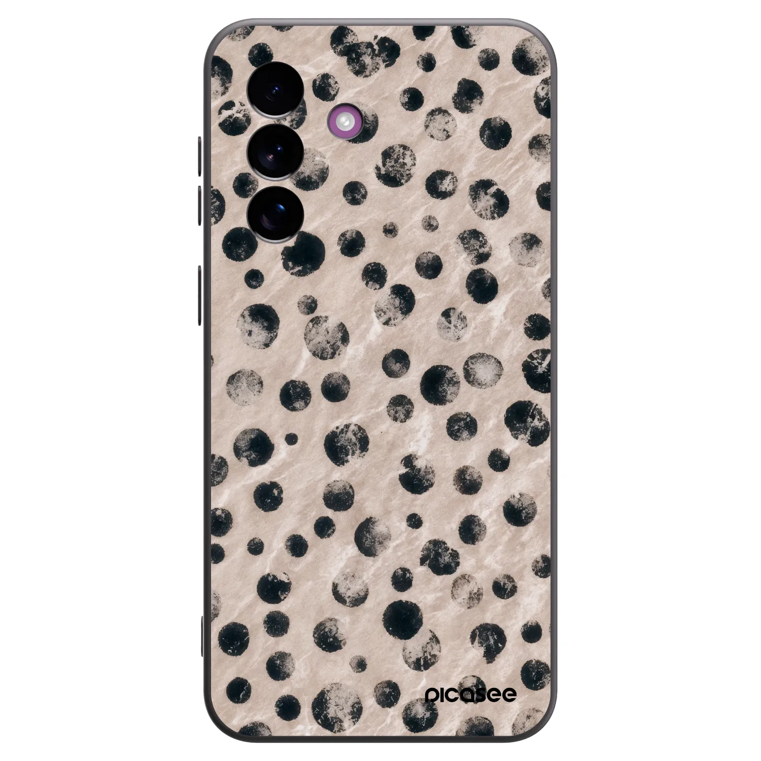 Picasee silikonový černý obal pro Samsung Galaxy A37 - Inked