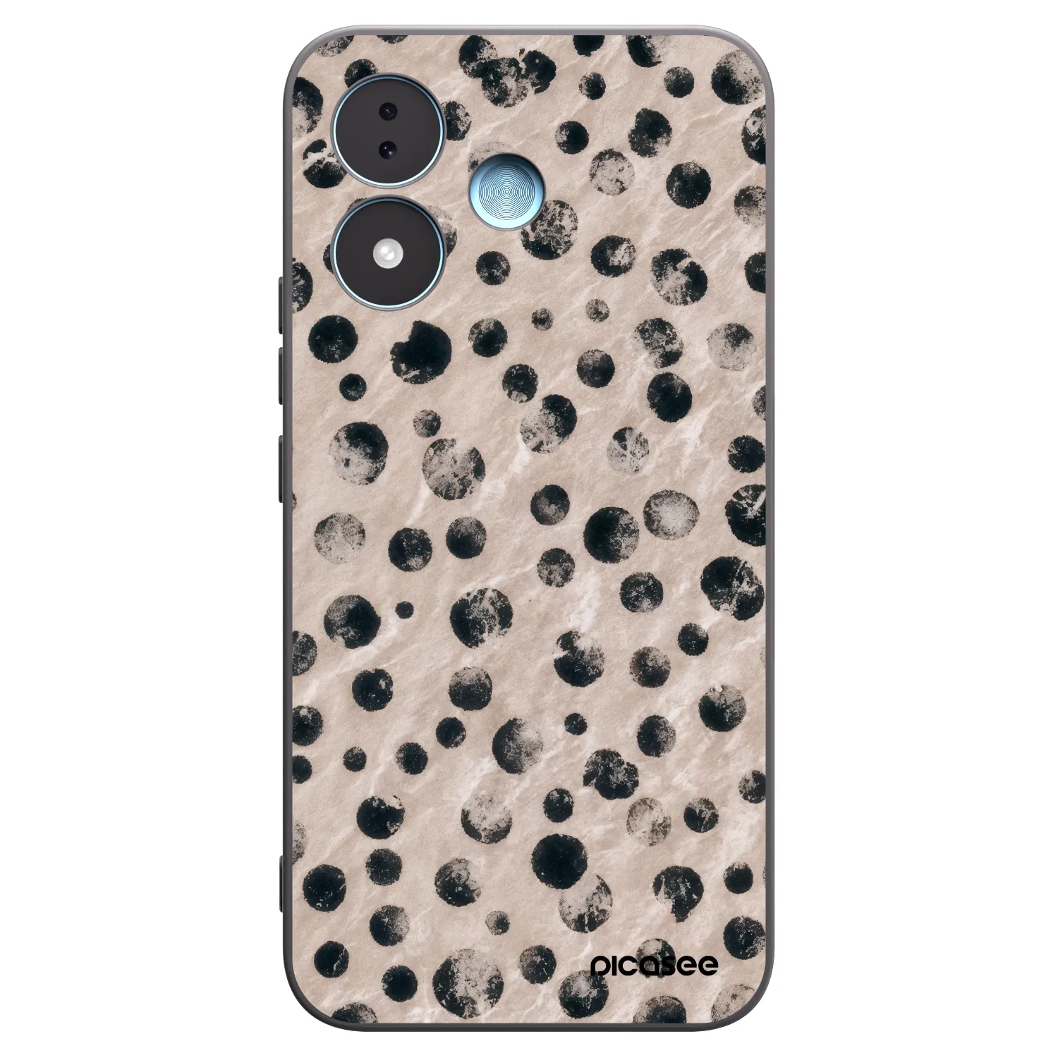 Picasee silikonový černý obal pro Xiaomi Redmi Note 17 5G - Inked