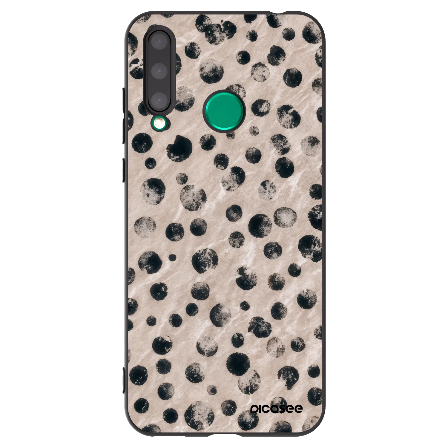 Picasee silikonový černý obal pro Honor 20 Lite - Inked