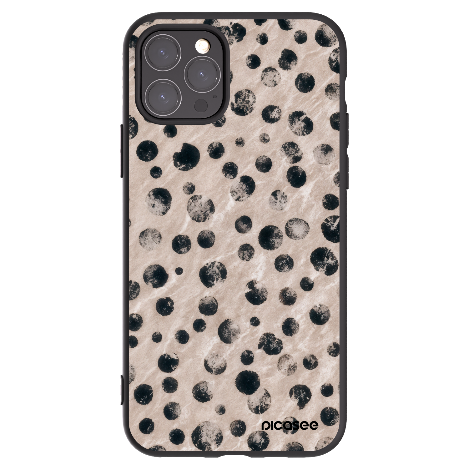 Picasee silikonový černý obal pro Apple iPhone 11 Pro - Inked