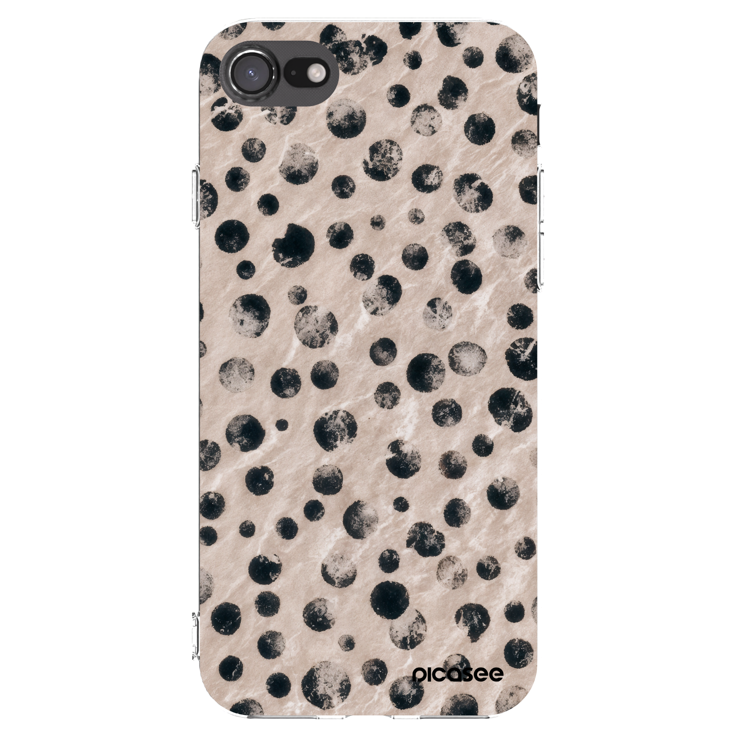 Picasee silikonový průhledný obal pro Apple iPhone 8 - Inked