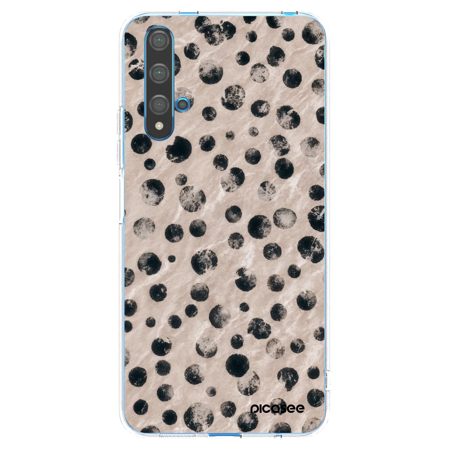 Picasee silikonový průhledný obal pro Huawei Nova 5T - Inked