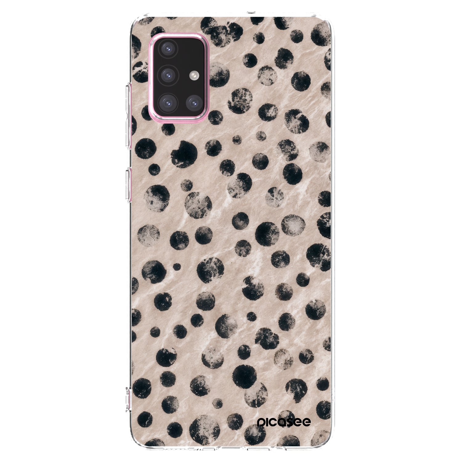 Picasee silikonový průhledný obal pro Samsung Galaxy A71 A715F - Inked