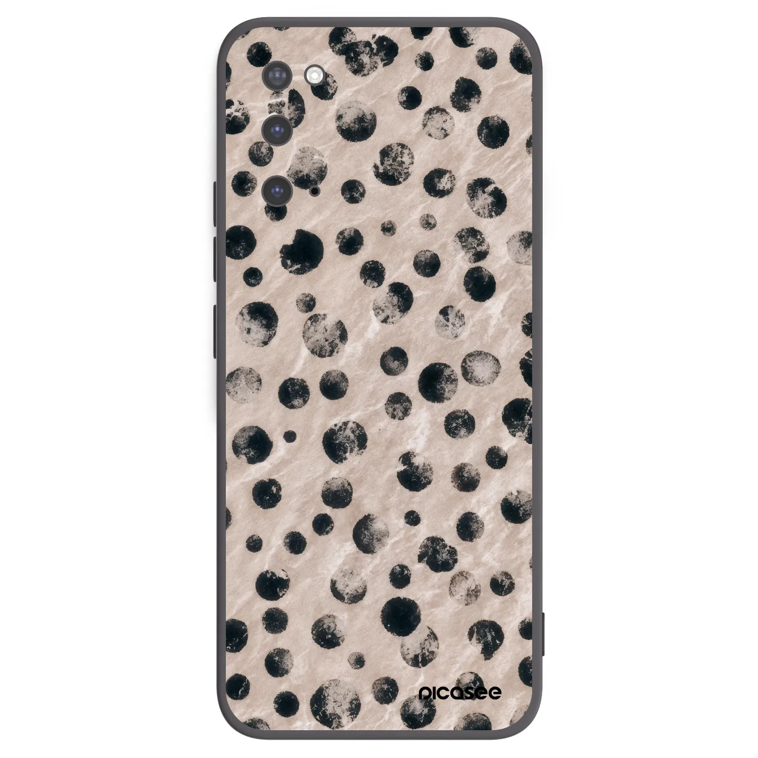 Picasee silikonový černý obal pro Samsung Galaxy S20 G980F - Inked
