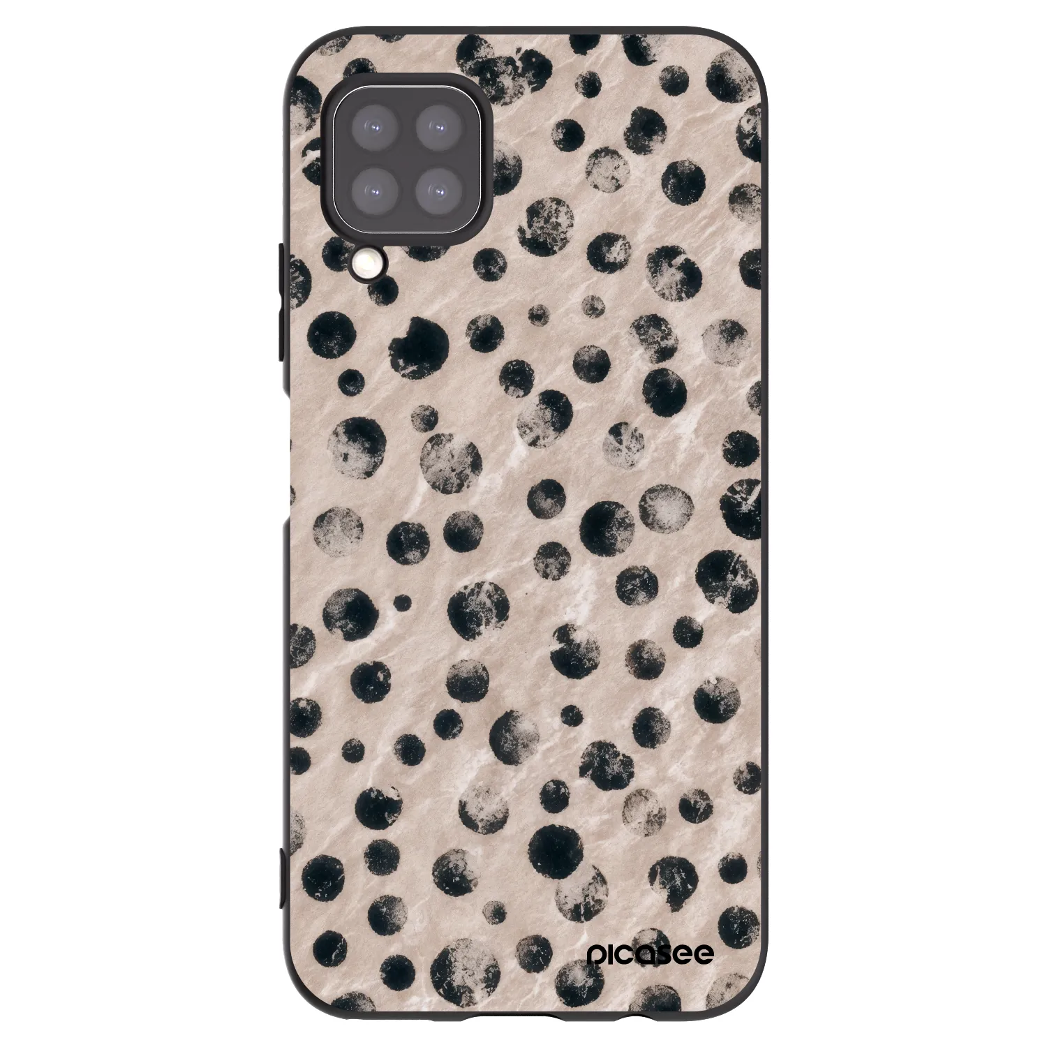 Picasee silikonový černý obal pro Huawei P40 Lite - Inked