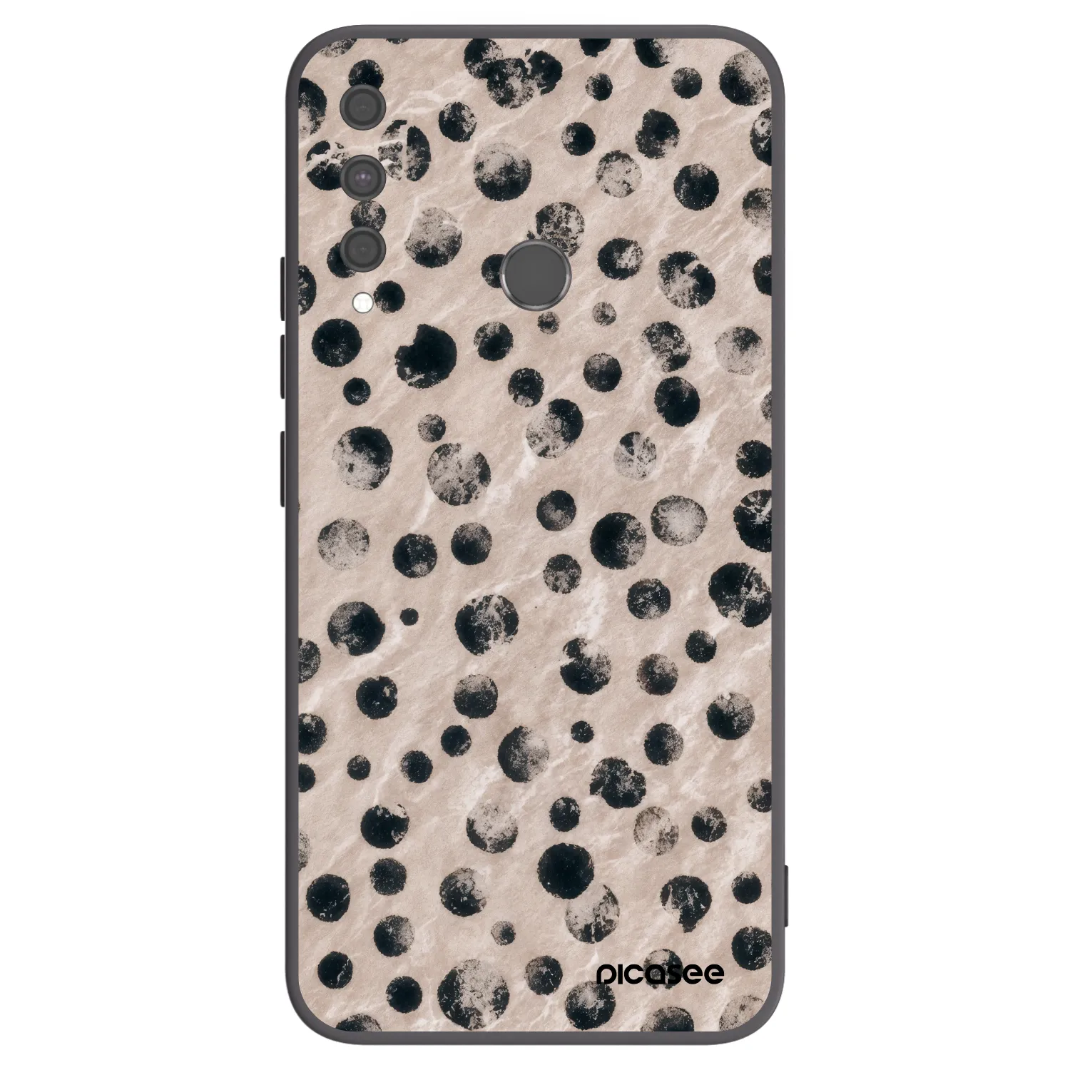 Picasee silikonový černý obal pro Huawei P40 Lite E - Inked