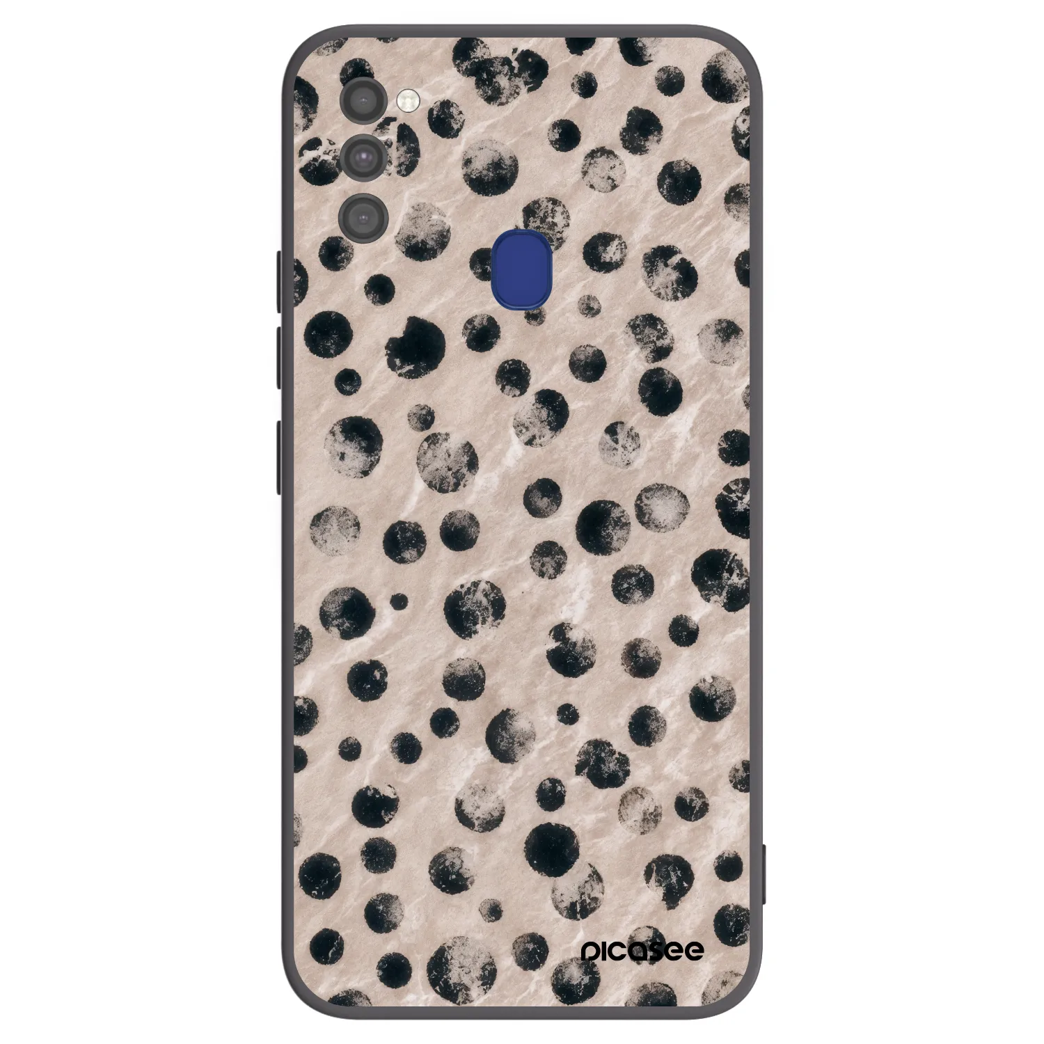 Picasee silikonový černý obal pro Samsung Galaxy M21 M215F - Inked