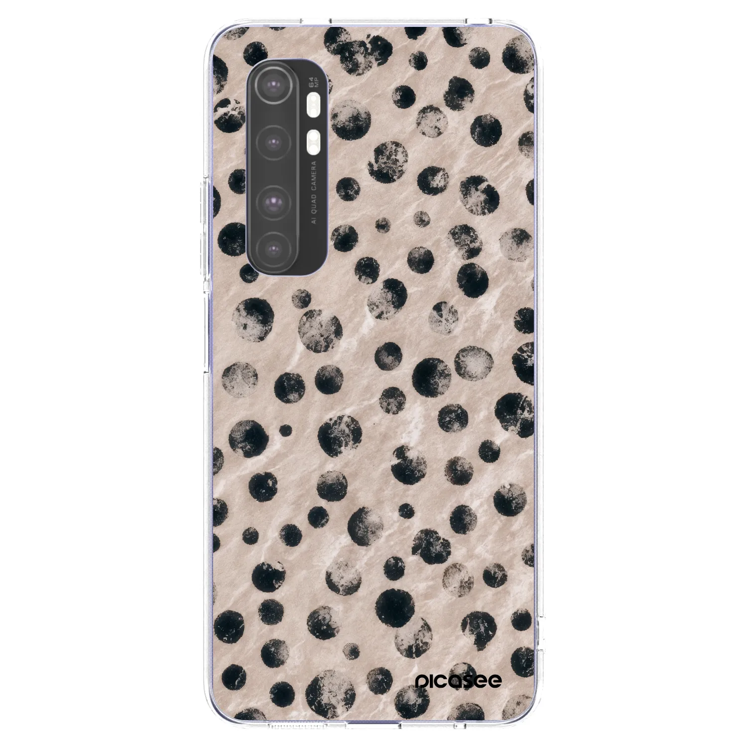 Picasee silikonový průhledný obal pro Xiaomi Mi Note 10 Lite - Inked