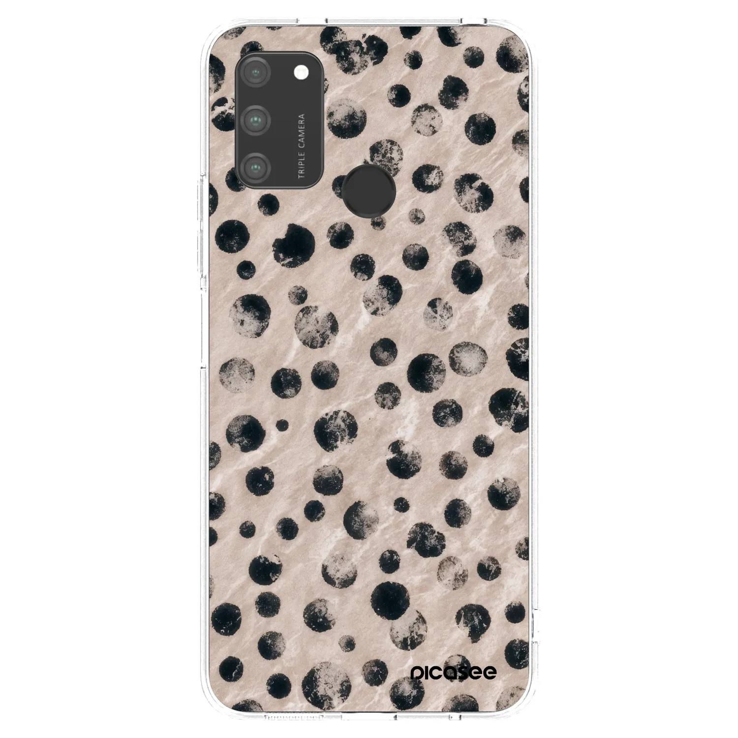 Picasee silikonový průhledný obal pro Honor 9A - Inked