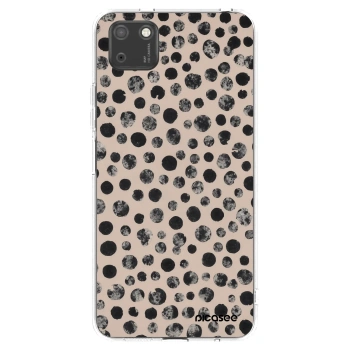 Picasee silikonový průhledný obal pro Huawei Y5P - Dots
