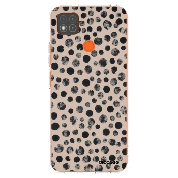 Picasee silikonový průhledný obal pro Xiaomi Redmi 9C - Dots