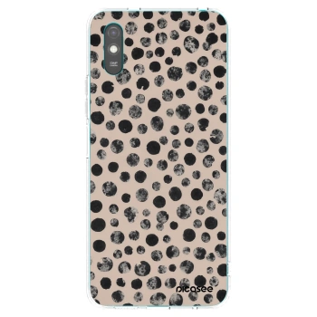 Picasee silikonový průhledný obal pro Xiaomi Redmi 9A - Dots