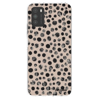 Picasee silikonový průhledný obal pro Xiaomi Poco M3 - Dots