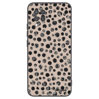 Picasee silikonový černý obal pro Samsung Galaxy A42 A426B - Dots