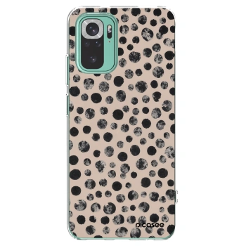 Picasee silikonový průhledný obal pro Xiaomi Redmi Note 10 Pro - Dots