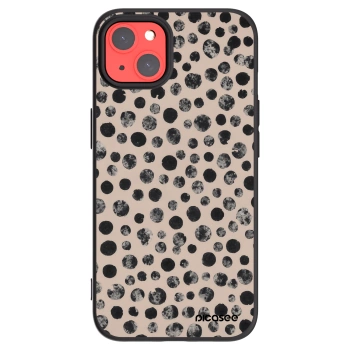 Picasee silikonový černý obal pro Apple iPhone 13 - Dots