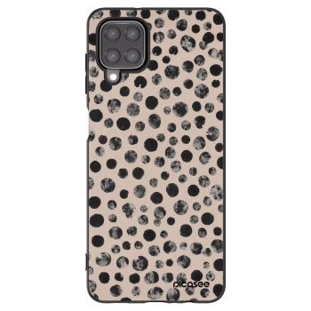 Picasee silikonový černý obal pro Samsung Galaxy M12 M127F - Dots