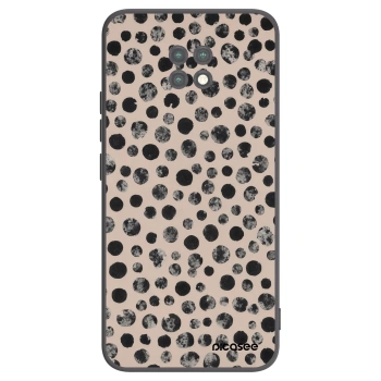 Picasee silikonový černý obal pro Xiaomi Redmi Note 9T - Dots
