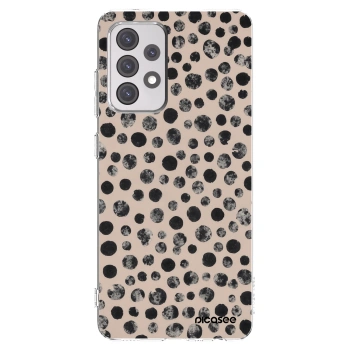 Picasee silikonový průhledný obal pro Samsung Galaxy A52s 5G A528B - Dots