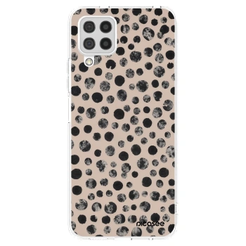 Picasee silikonový průhledný obal pro Samsung Galaxy A22 A225F 4G - Dots