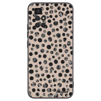 Picasee silikonový černý obal pro Xiaomi Redmi 10 - Dots