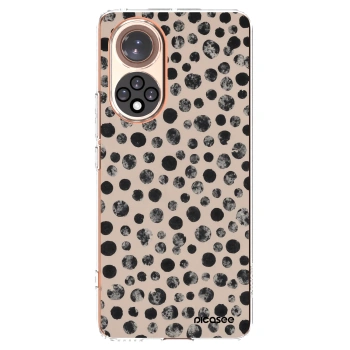 Picasee silikonový průhledný obal pro Honor 50 5G - Dots