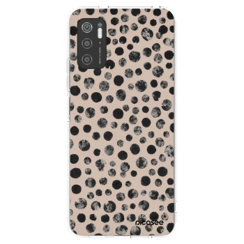 Picasee silikonový průhledný obal pro Xiaomi Poco M3 Pro 5G - Dots