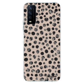 Picasee silikonový průhledný obal pro Vivo Y11s - Dots