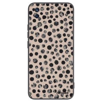 Picasee silikonový černý obal pro Vivo Y11s - Dots