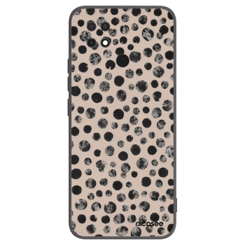 Picasee silikonový černý obal pro Xiaomi Redmi 10C - Dots