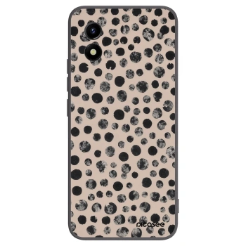 Picasee silikonový černý obal pro Vivo Y01 - Dots