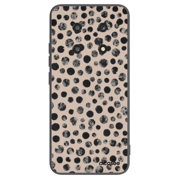 Picasee silikonový černý obal pro Honor Magic4 Lite 5G - Dots