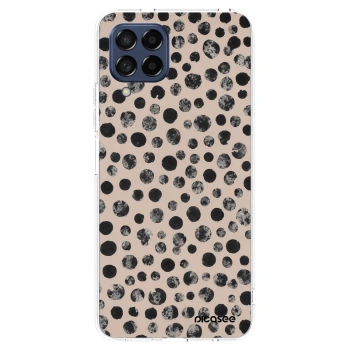 Picasee silikonový průhledný obal pro Samsung Galaxy M53 5G - Dots