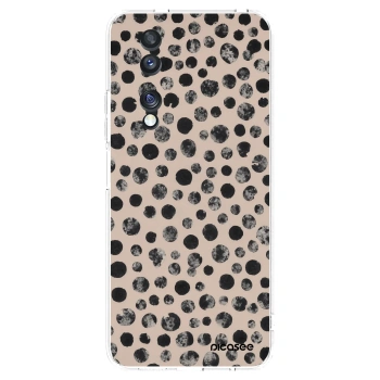Picasee silikonový průhledný obal pro Honor 70 - Dots