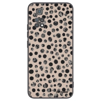 Picasee silikonový černý obal pro Xiaomi Poco M4 Pro - Dots