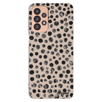 Picasee silikonový průhledný obal pro Samsung Galaxy A23 A236B 5G - Dots