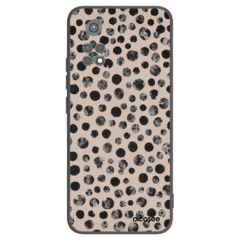 Picasee silikonový černý obal pro Xiaomi Redmi Note 11S 5G - Dots