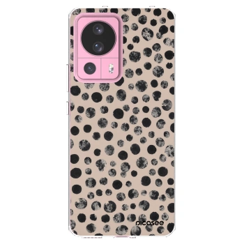 Picasee silikonový průhledný obal pro Xiaomi 13 Lite - Dots