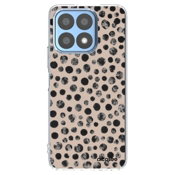 Picasee silikonový průhledný obal pro Honor X8a - Dots