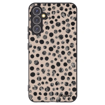 Picasee silikonový černý obal pro Samsung Galaxy A34 5G A346B - Dots