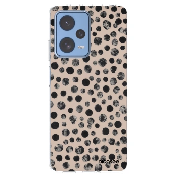 Picasee silikonový průhledný obal pro Xiaomi Redmi Note 12 Pro 5G - Dots