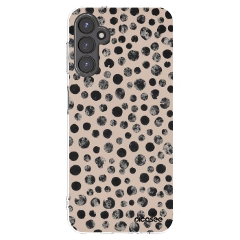 Picasee silikonový průhledný obal pro Samsung Galaxy A14 4G A145R - Dots