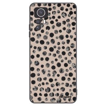 Picasee silikonový černý obal pro Xiaomi Redmi Note 12S - Dots