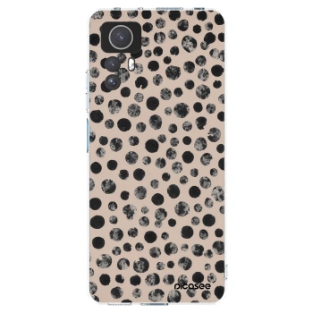 Picasee silikonový průhledný obal pro Xiaomi Redmi Note 12S - Dots