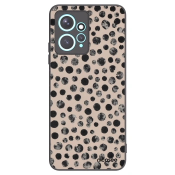 Picasee silikonový černý obal pro Xiaomi Redmi Note 12 4G - Dots