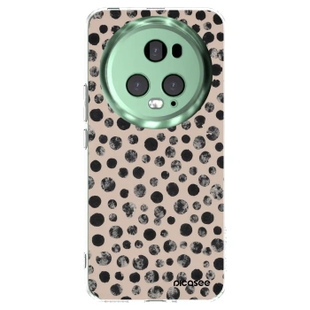 Picasee silikonový průhledný obal pro Honor Magic5 Pro - Dots