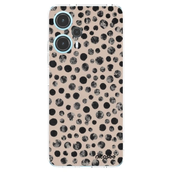Picasee silikonový průhledný obal pro Xiaomi Poco F5 - Dots