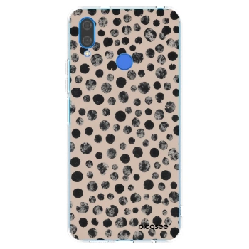 Picasee silikonový průhledný obal pro Huawei Nova 3i - Dots