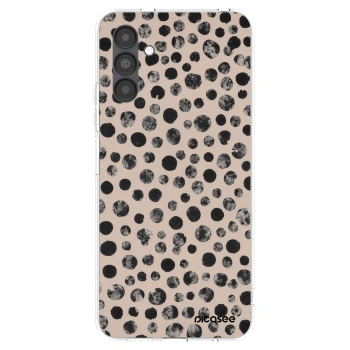 Picasee silikonový průhledný obal pro Samsung Galaxy A04s A047F - Dots